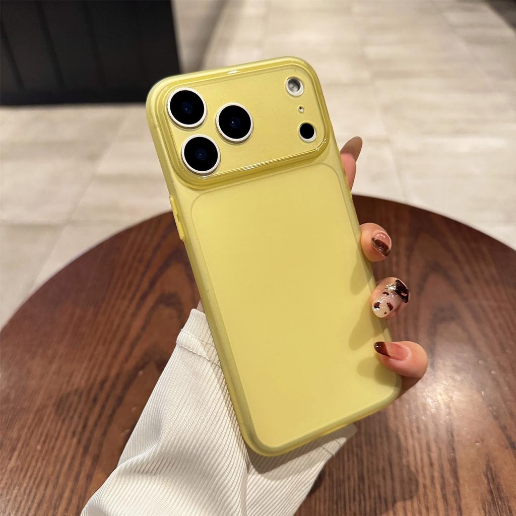 Ultra Dünne Schlanke Frosted TPU Weiche Handyhülle für iPhone Air 17 16 15 14 13 Pro Max Matt Transluzent Einfache Rückabdeckung