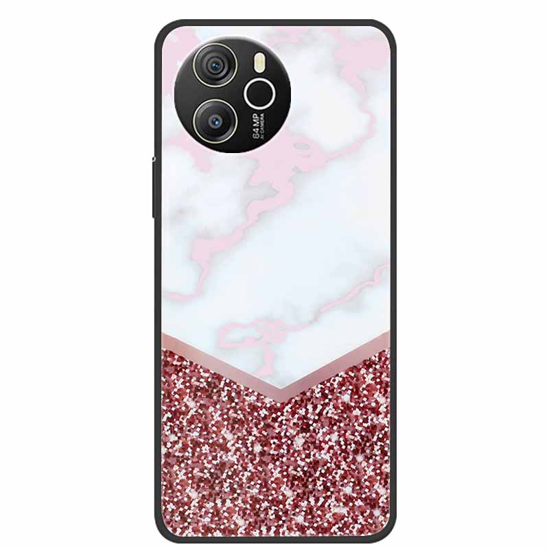 Case For Blackview Shark 8 TPU Soft Silicone Back Cover For Blackview Shark8 Phone Cases Marble Painted Colorful Bumper New Capa
