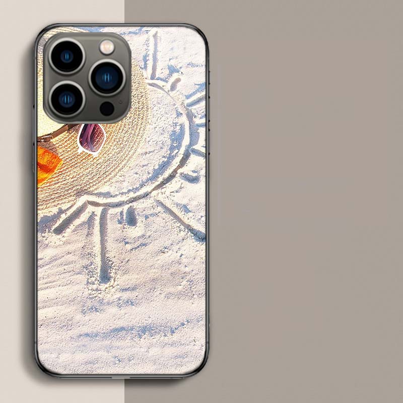 

Summer Vibe Sea, Beach, Sand Phone Case For Iphone 17 Air 15 Pro 14 Plus 16 Pro Max 17E 16E 12 13 Mini 11 Cover Cute Fundas iPhone 17