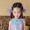 Flower Mermaid Princess Ear Cuffs Chic Pearl Tassel Ear Clips Creative Ear Fins Ear Cuffs  Party