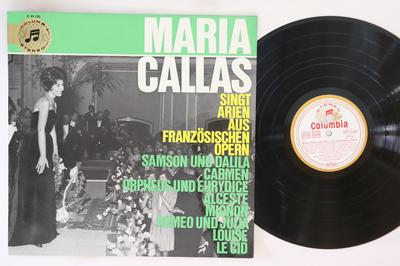 LP Record MARIA CALLAS - Maria Callas Singt Arien Aus Franzo STC91155 COLUMBIA Germany Classical Used