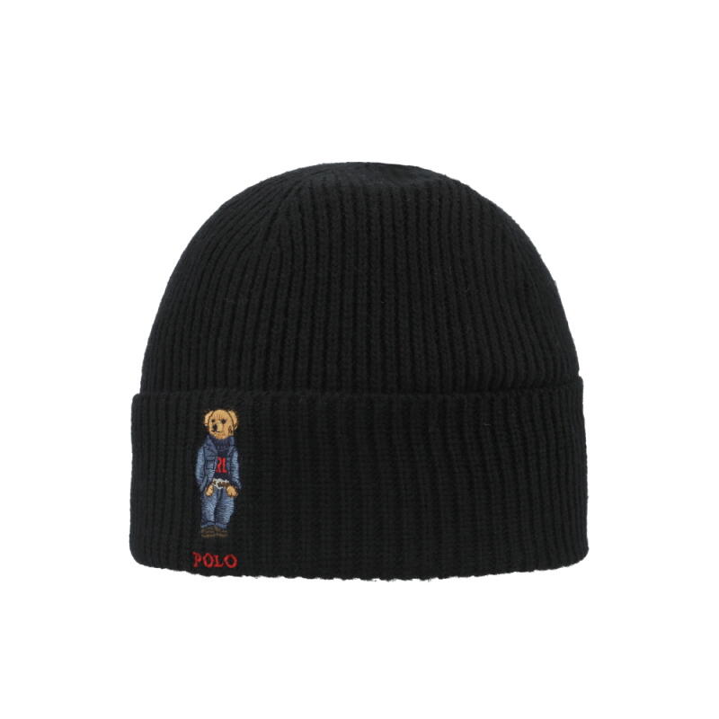 

Шапка-бини с вышивкой медведя Polo Ralph Lauren PC1463-001 PC1463-001