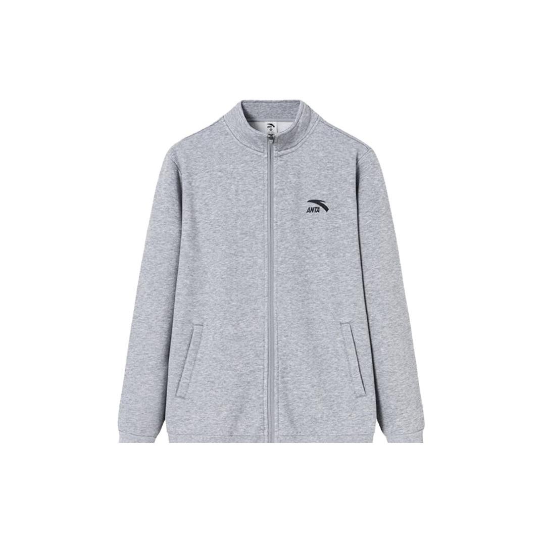 Anta Variety Training Collection Jacket Men s Gray Heather Gray 952357702-1 2XL