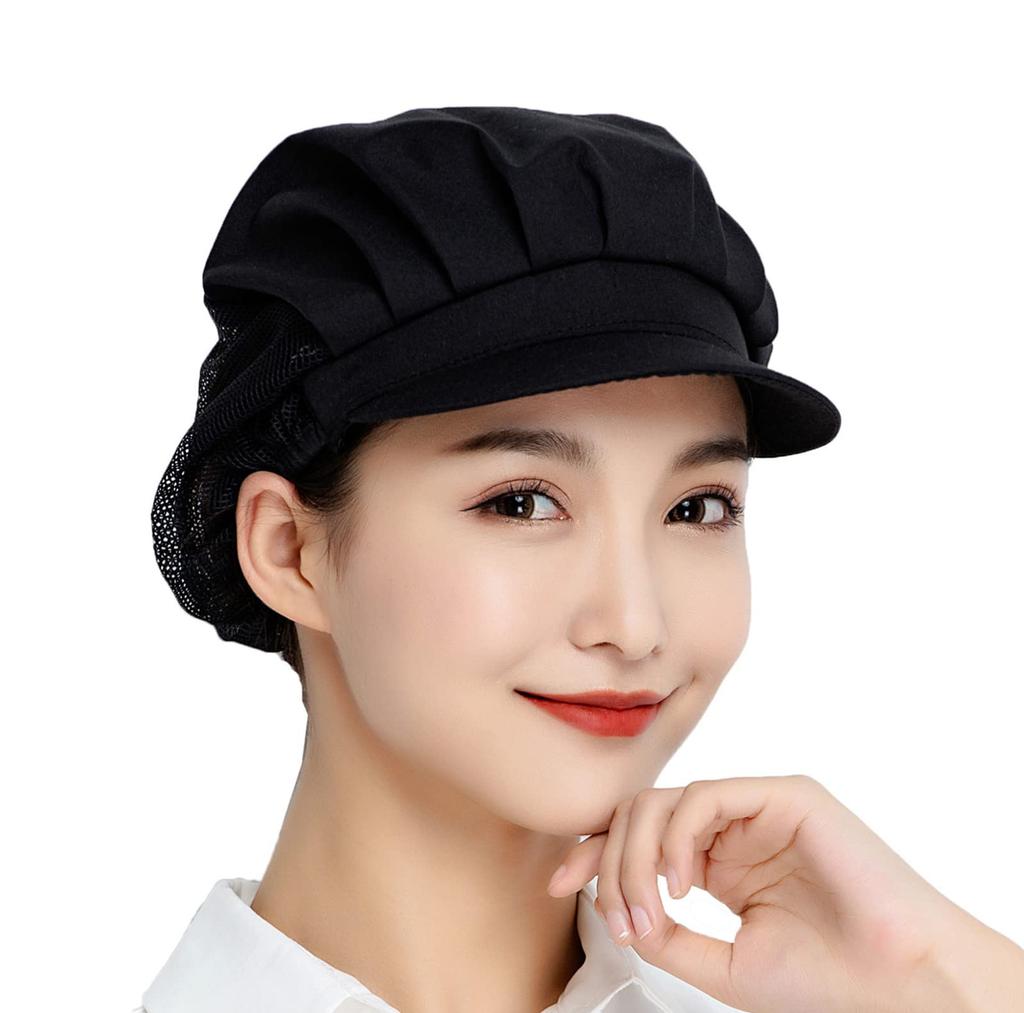 Maifunn Hygienic Set of Sanitary Lunch Food Professional Cotton Half Caps, 8, Kitchen, Caps, Caps, Cooking, Service, Factories, Kappo, Hair, Net,