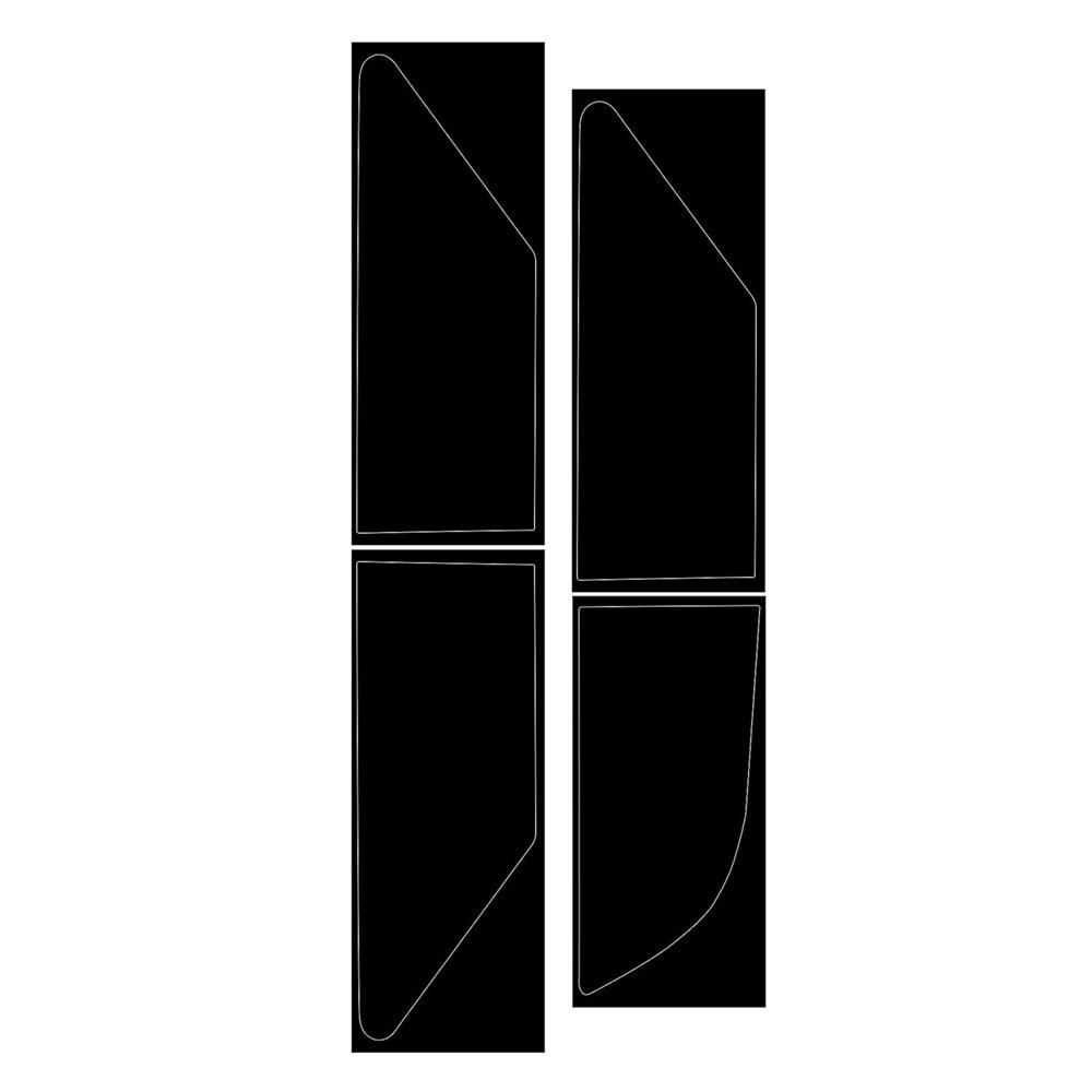 Smoke Tail Light Overlay Tint Vinyl Film Precut For Dodge Durango 2014-2021