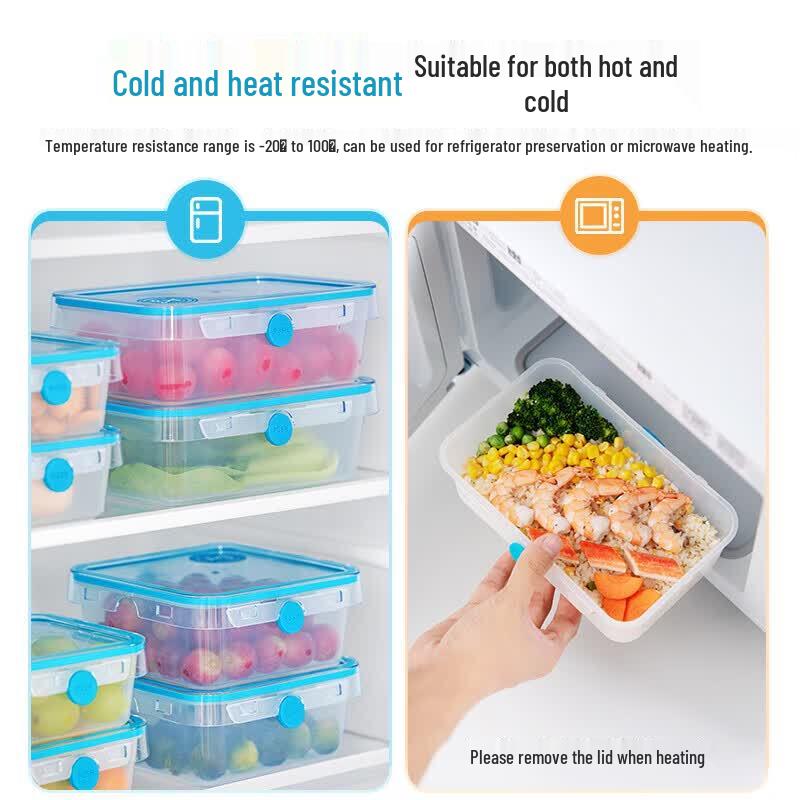 CHAHUA Ouboz Rectangular Sealed Food Container