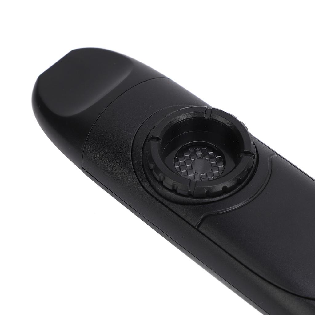 Kazoo Flute ABS Plastic Professional Kazoo Musical Wind Instrument with 5 Diaphragms for Performance Black