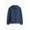 H M Mid Layer Jacket Regular Fit Navy Blue