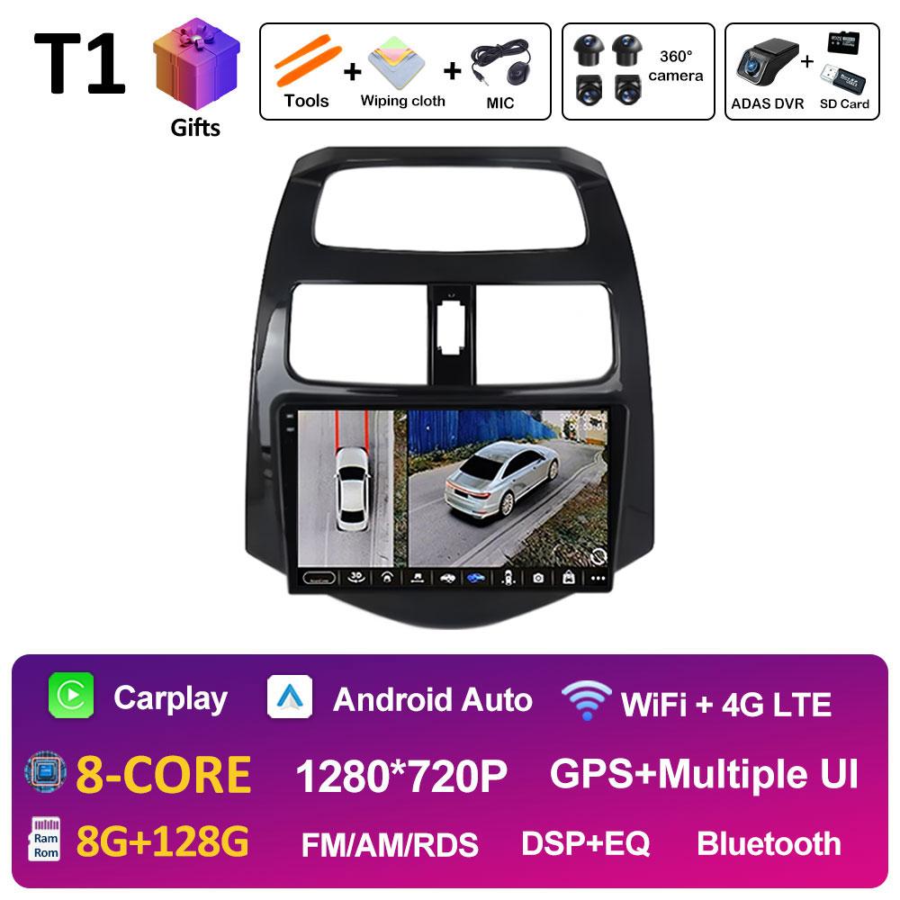 Intelligent System GPS Navigation For Chevrolet Spark Beat Matiz Creative 2009 2010 2011 - 2016 Cooling fan Android Auto No 2din