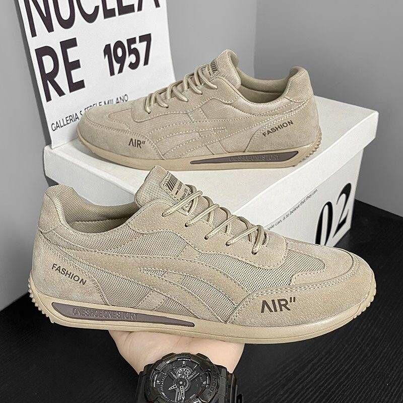 

Четыре сезона Мужская сетчатая обувь Модная дышащая рабочая повседневная спортивная обувь Уличная нескользящая прочная обувь Удобная легкая 39 хаки