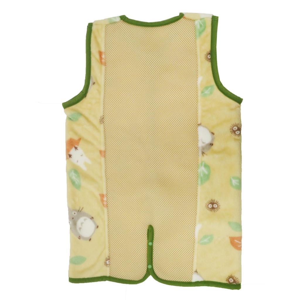Marushin 2way Sleeper Ghibli My Neighbor Totoro Totoro and Fallen Leaves Warm Goods for Children H59 X W36cm Cute Fluffy Stylish Cold Weather Goods