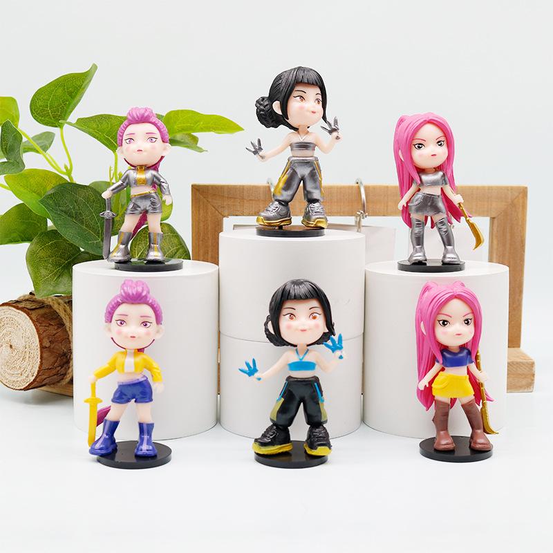 K-POP trend Q version witch hunter star figure game merchandise tide play doll blind box doll ornament