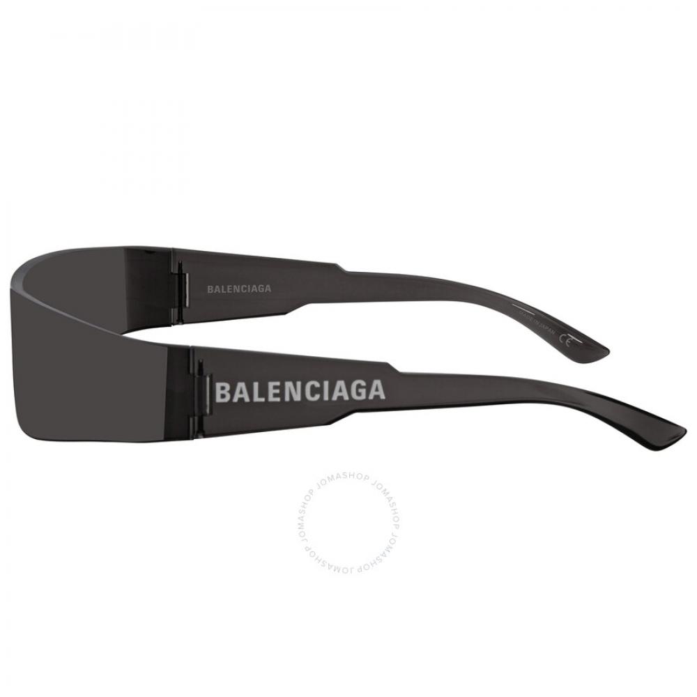 Balenciaga Grey Rectangular Unisex Sunglasses Bb0041s 001 99