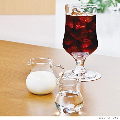 Toyo Sasaki Glass Milk Pitcher, 20ml, Set of 12, Glass Creamer/Syrup Pitcher, TS44044