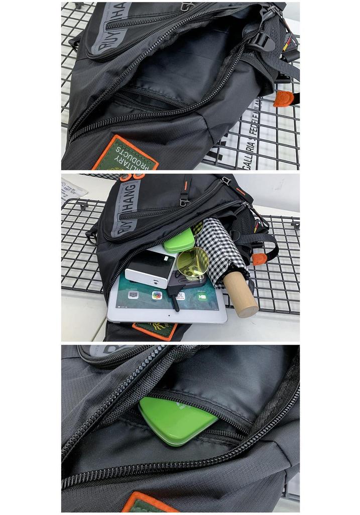 Unisex Große Kapazität Outdoor Brusttasche - Japanischer Koreanischer Stil Sport, Reise & Angeln Umhängetasche