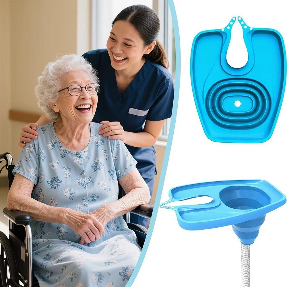 Convenient Hair Wash Tray Portable Hair Washing Tool Easy Install Foldable Hair Wash Tub Bathroom