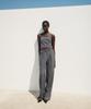 RE RHEE Straight Leg Belted Trouser Charcoal