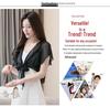 Korean Style Chiffon Shawl Cardigan - Short Sleeve, Lightweight, Versatile Sun Protection Outerwear for Women