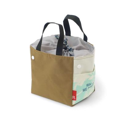 רשת דיג ניילון תיק טוט מיני ALLIANCE FOR THE BLUE ROOTOTE RT Lou Garbidge AFB Fnet 9632 [Rootote] × (חום)