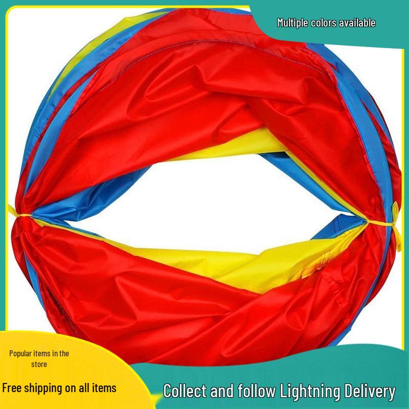 Indoor Kids' Play Tent with Crawl Tunnel for Sensory Integration