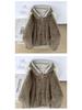 Unisex Reversible Hooded Cotton Jacket with Thick Velvet for Winter