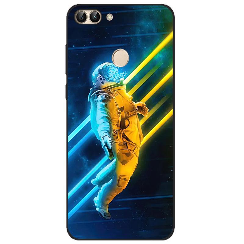 For Huawei P Smart 2018 FIG-LX1 PSmart Case For Huawei P Smart 5.65inch Case TPU Soft Silicone Cute Wolf Back Cover Phone Case