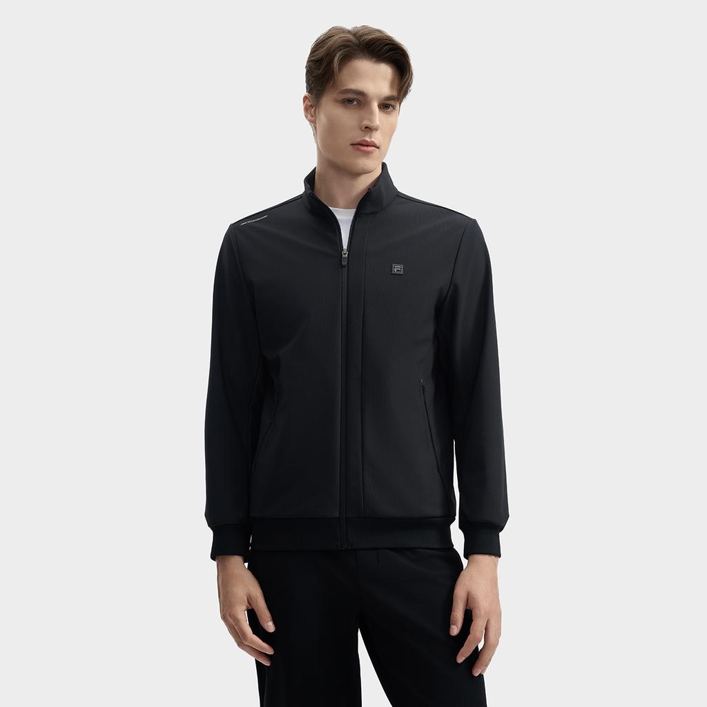 New FILA Jackets Men's Jet Black F11M443502FBK