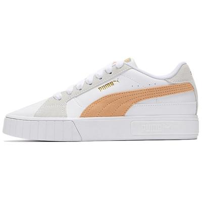 Cali Star Mix Comfortable Versatile Low Top Sneakers Women Sneakers White Peach Pink 380220-01