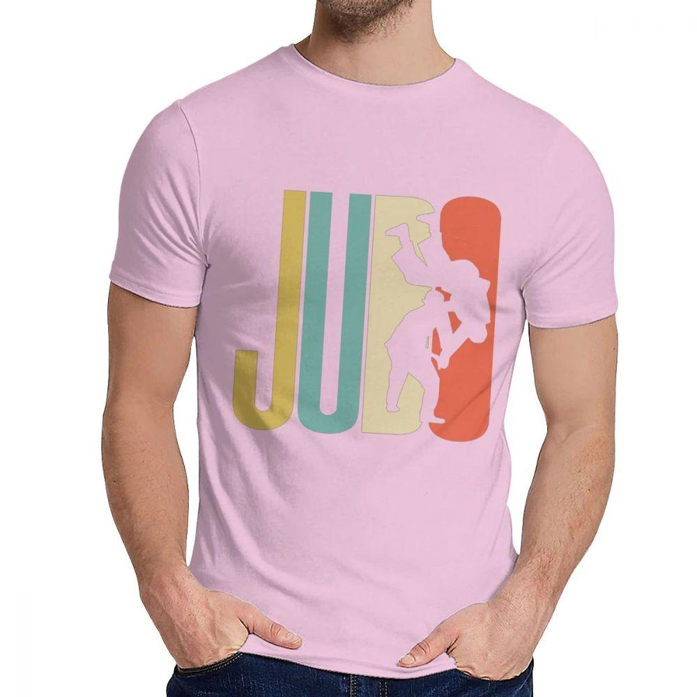 Judo Japansk kampsport T-shirt Mode Rundhalsad Nördig Unisex Bomull Stor Storlek T-shirt