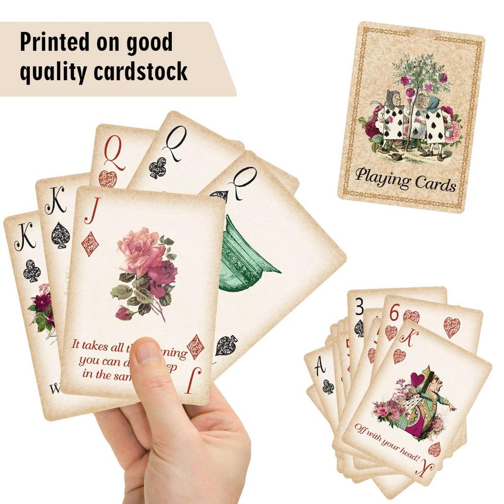 Treasure Cove Alice Playing Cards Poker Party Supplies Themed Party Gift