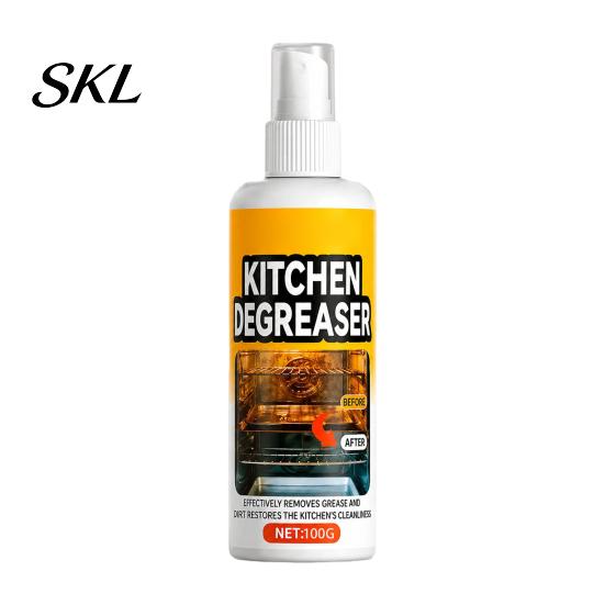 Range Hood Cleaner Grill Spray, Heavy-Duty Grease Remover Kitchen Cleaner, Effectively Multi-surface Degreaser Remove Stains Degreaser, for BBQ Grates
