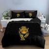 "Fierce Elegance Unleashed." Bedding Sets Duvet Covers Pillowcases(1* Duvet Cover 2* Pillowcases Without Duvet Insert)