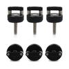 Black Hard Top Quick Release Bolts Fit for Jeep Wrangler JK 2007-2018 JL 2018-2022 & Gladiator JT