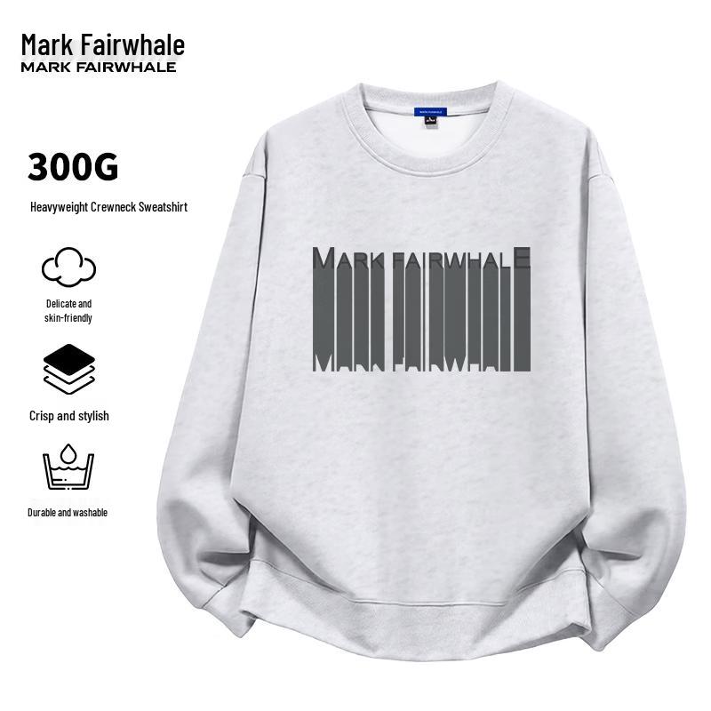 Mark Fairwhale Men's Loose Fit Crewneck Sweatshirt