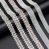 Hand-Sewn Multi-Row Diamond Claw Chain for DIY Clothing & Dress Decoration