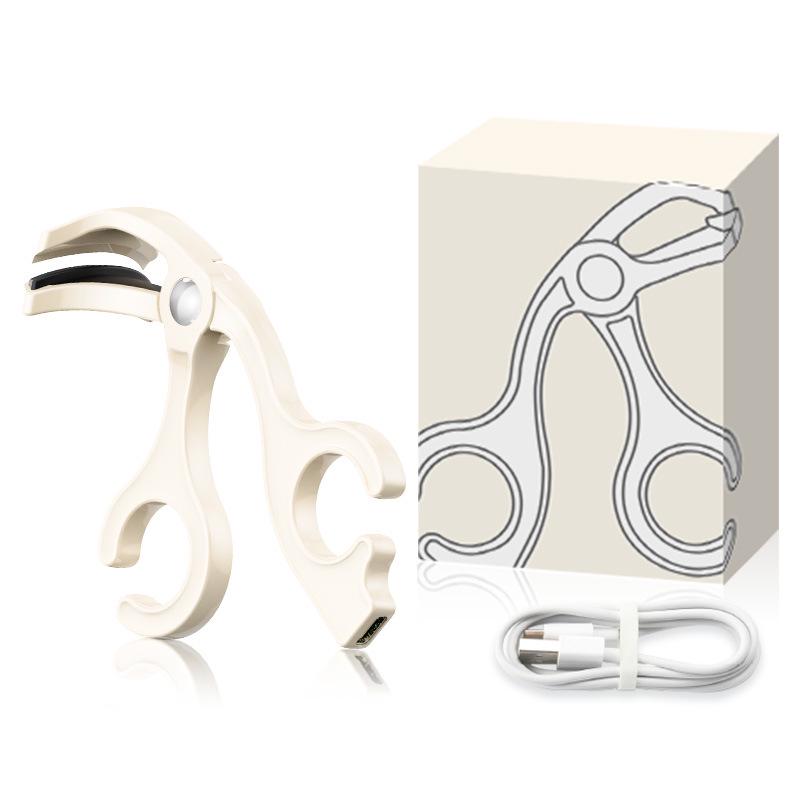 Meifan Long-lasting Heated Eyelash Curler - Mini Portable Wide Mouth Design