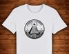 Illuminati Pyramid T Shirt: New World Order Graphic Tee