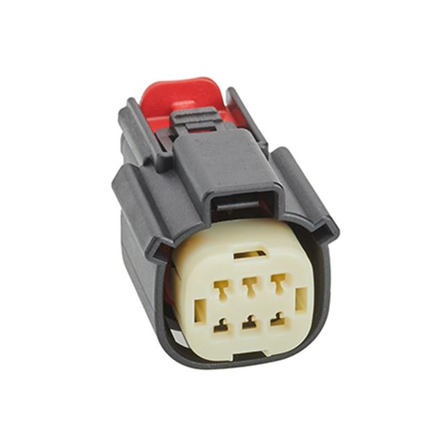 6 Pin Smart Automotive Headlight System Wiring Harness Female Connector 33472-0606 334720606 23+