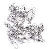 10pcs Copper Zinc Zinc Alloy Rolling Swivel Snap Anti-bite Chain Rolling Swivel Snap    Tackle Pesca
