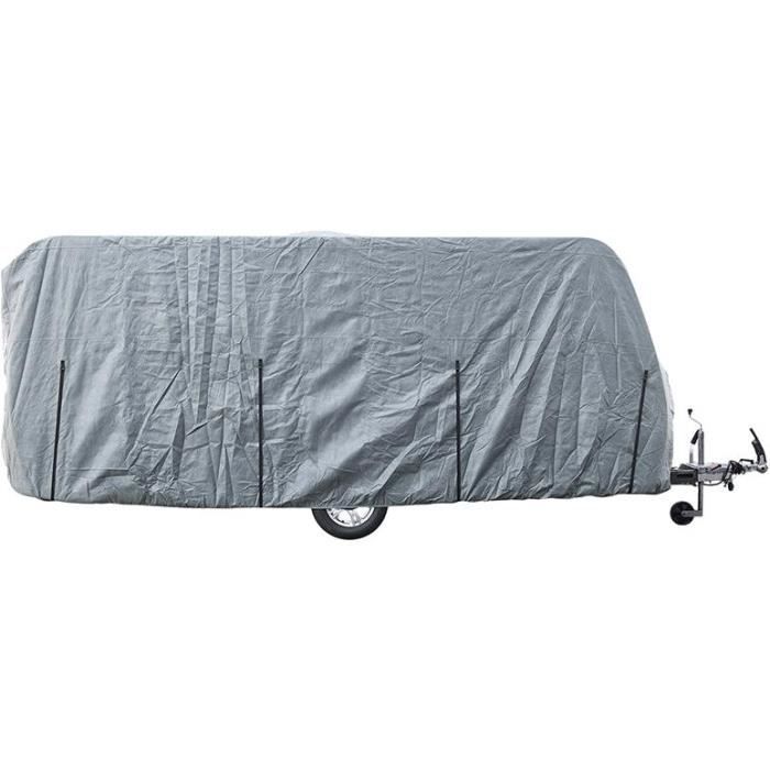 Housse Universelle - ProPlus - Basic Line - 366/427 X 235 X 220 Cm - Matériau Respirant - Gris