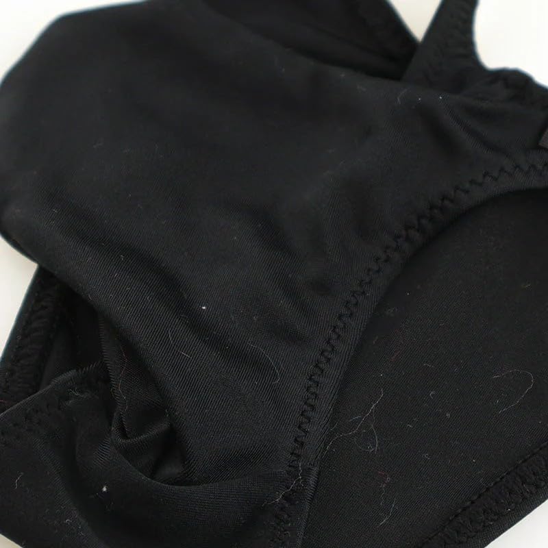 La Pomme Bikini MFS Thin Side 3D Pouch Made in White Men's Shorts, Fabric, Elastic, Front, Half-Back Bikini, Japan, 622049,