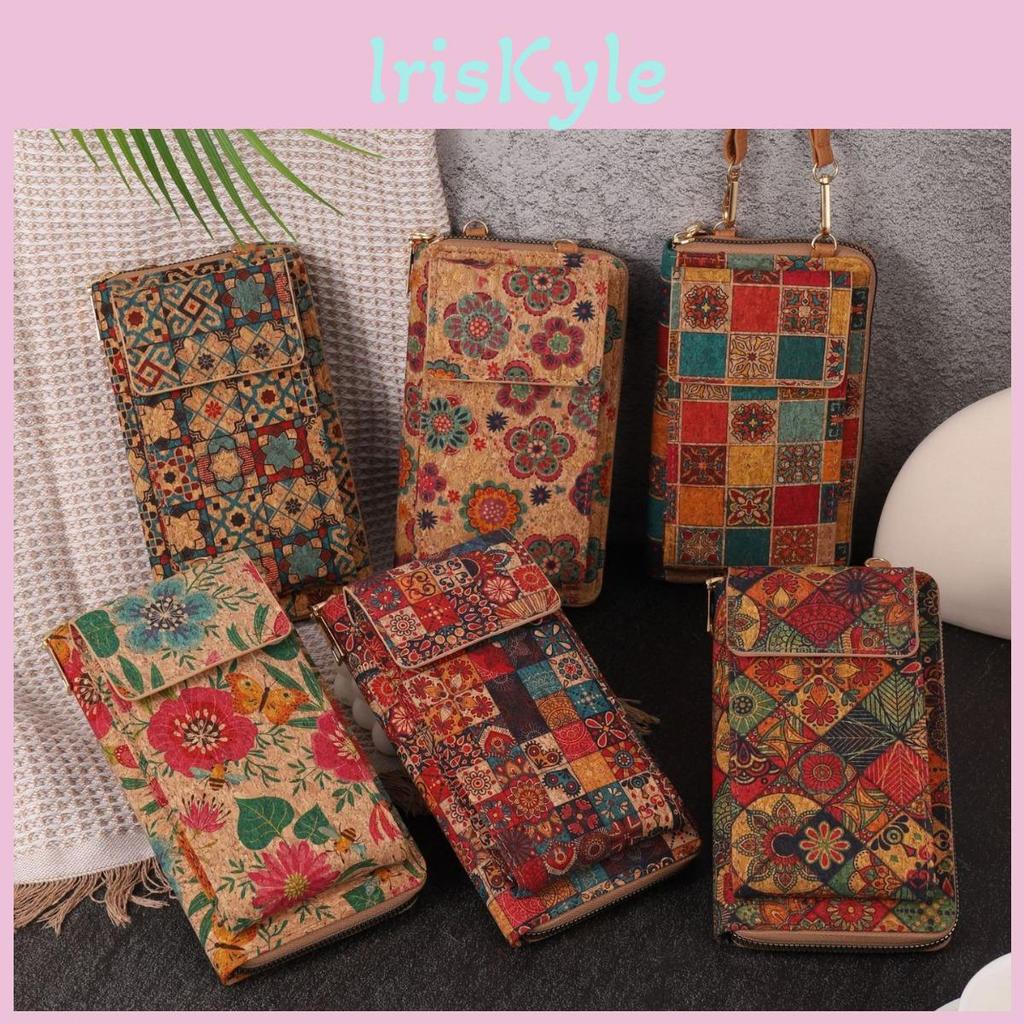 Flap Retro Style Wallet Bohemian Crossbody Bags Women Mini Pu Leather Shoulder Purses And Handbags For Girls Ladies Phone Flower Designer Bag