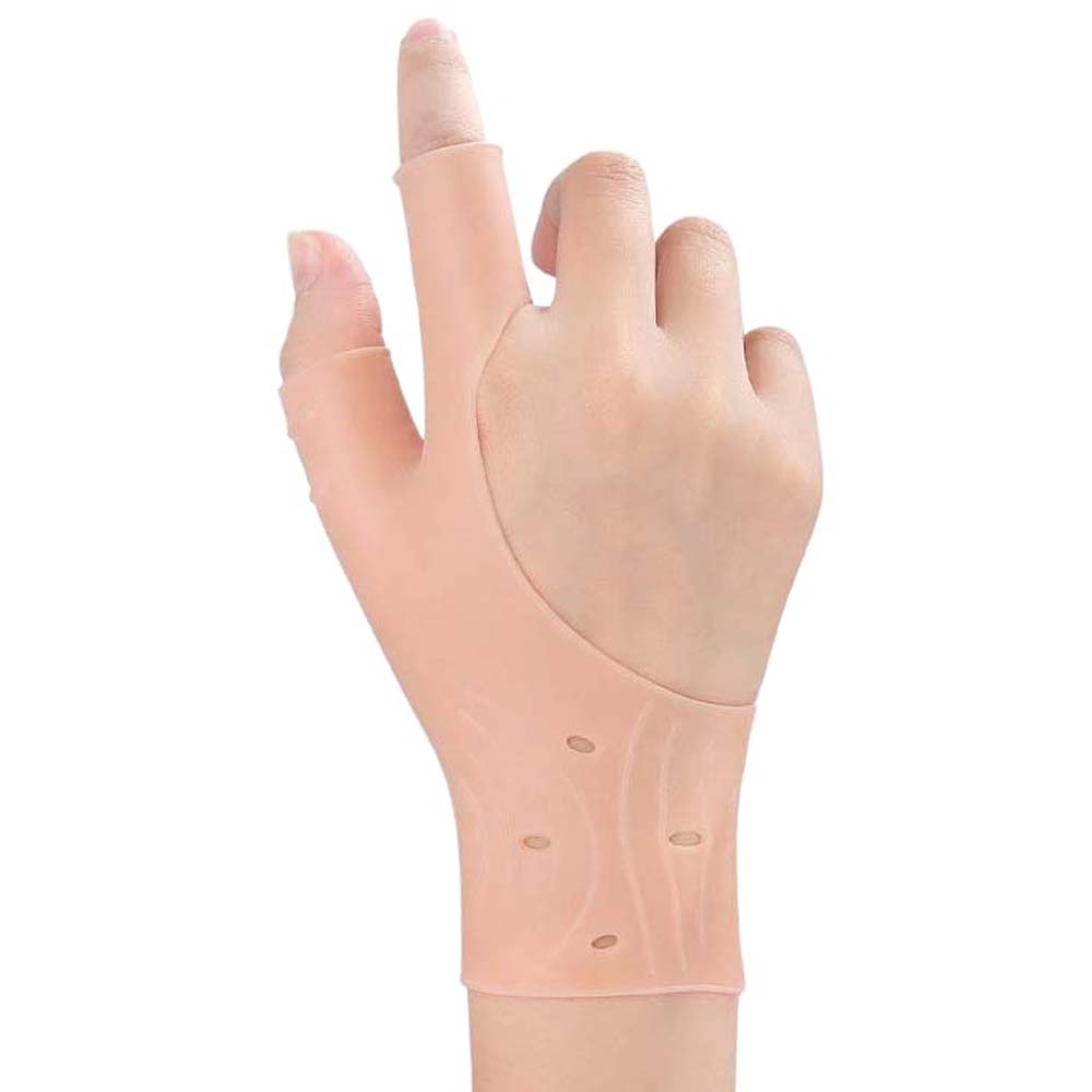 2Pcs Compression Pain Wrist Brace Gloves Thumb Immobilizer Wrist Support  Bodybuilding