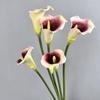 Artificial Common Calla Lily Realistic Fake Flower Stem Home Office Wedding Party Indoor Outdoor Faux Bloom Centerpiece Decoration
