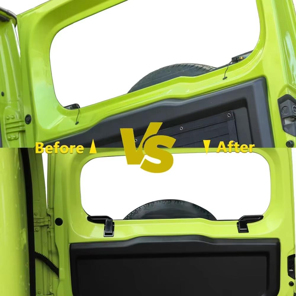 Car Door Limiter Keyhole Cover Trim Tailgate Screw Heating Wire Protector for Suzuki Jimny JB64 JB74 2019-2026 Parts Accessories