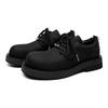 Leather shoes men's heightening British business casual shoes black commuter platform big head derby shoes 9791-R