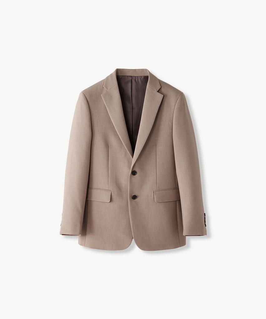 Stco Tech-Poly Four-Way Stretch Essential Setup Blazer_Beige (Relaxed Fit)_Sejvz73Nsd