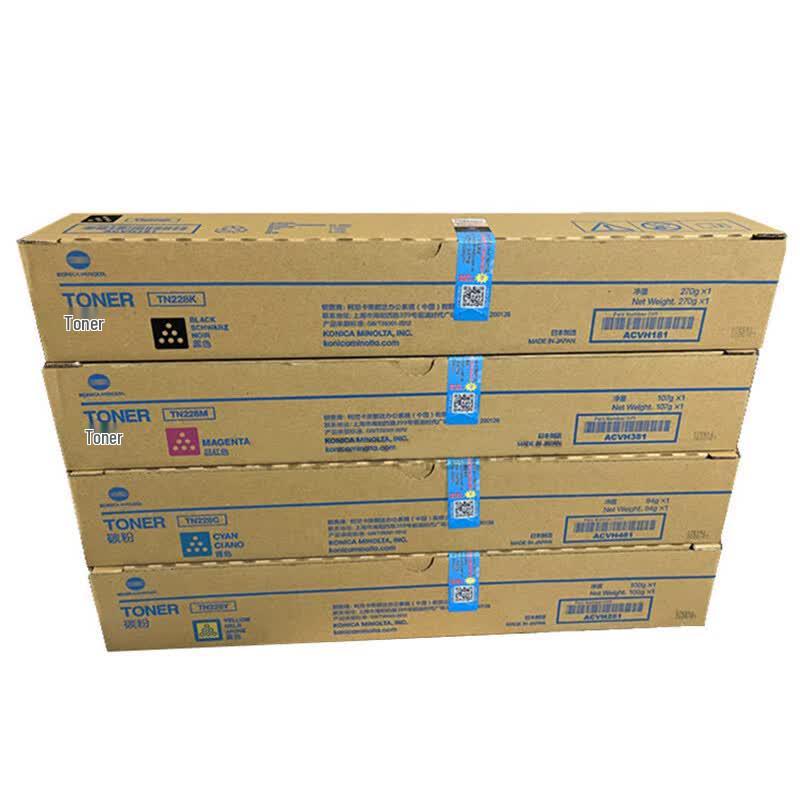 Konica Minolta TN228 Toner Cartridges for C226i/C286i