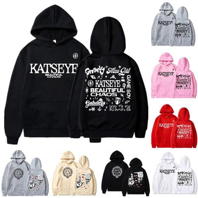 Moda Kpop Bluzy z kapturem dla mężczyzn i kobiet Pulower Swetry casualowe na zewnątrz Bluzy z kapturem Góra Odzież outdoorowa