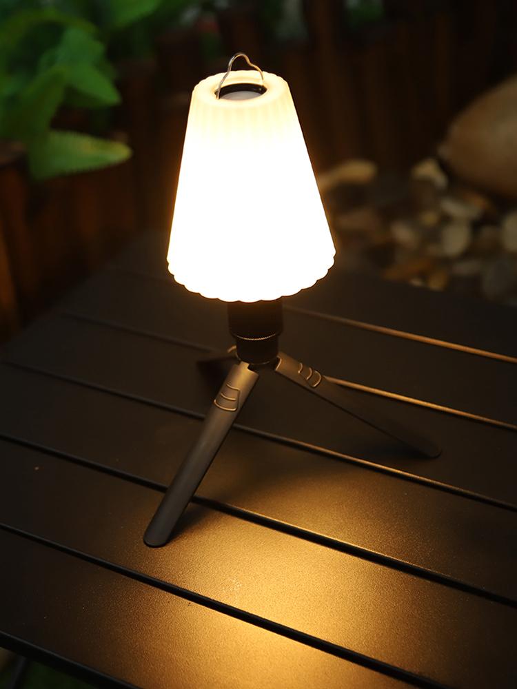 Camping Light Lampshade with Top Handle Flashlight Lamp Shade White Plastic Floor Lamp Cover Hangable for Camping Hiking